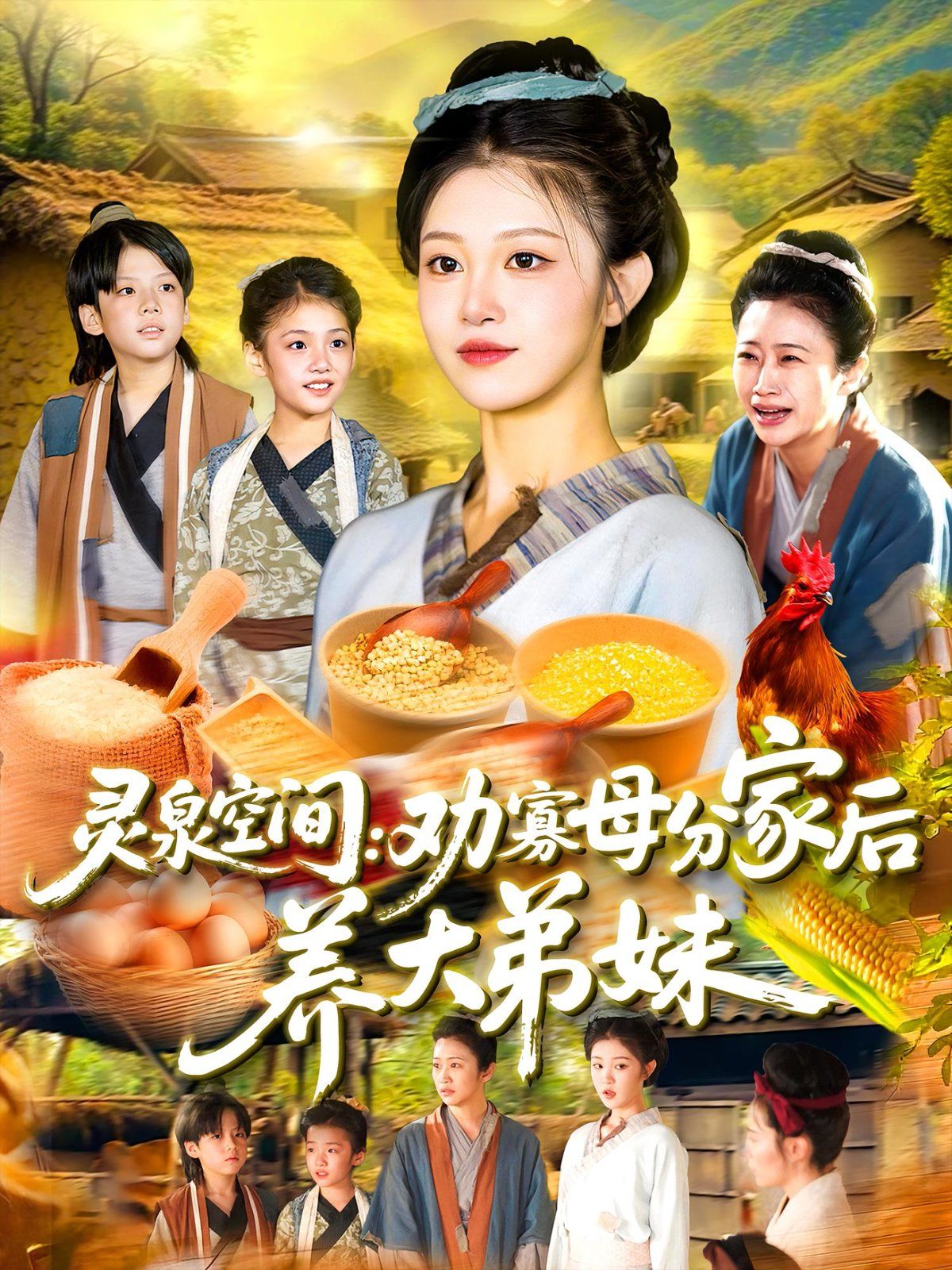 靈泉空間勸寡母分家后養(yǎng)大弟妹