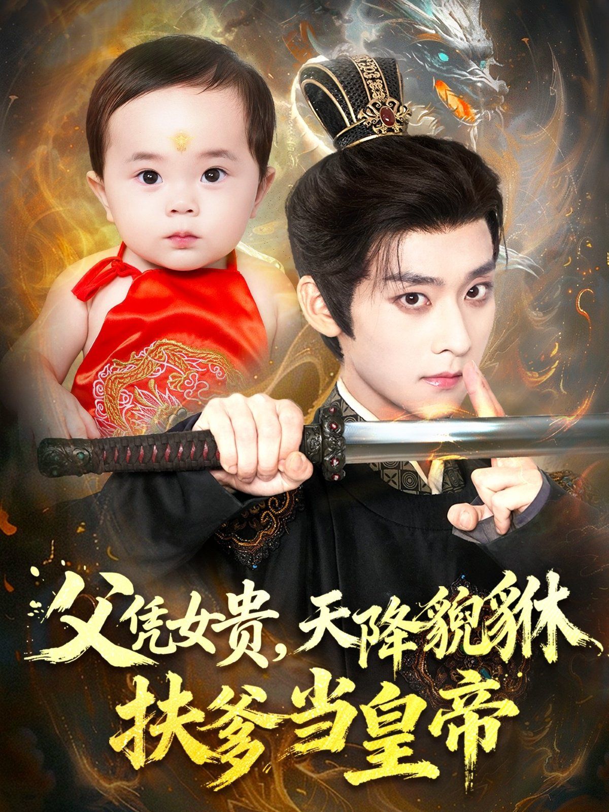 父憑女貴，天降貔貅扶爹當皇帝