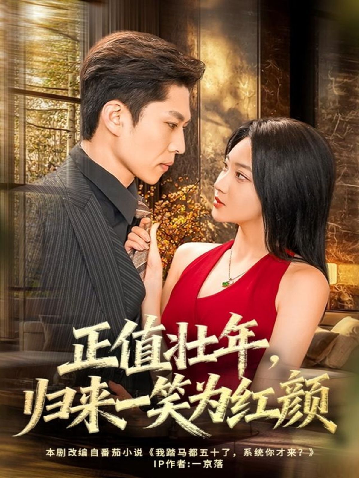 正值壯年，歸來一笑為紅顏